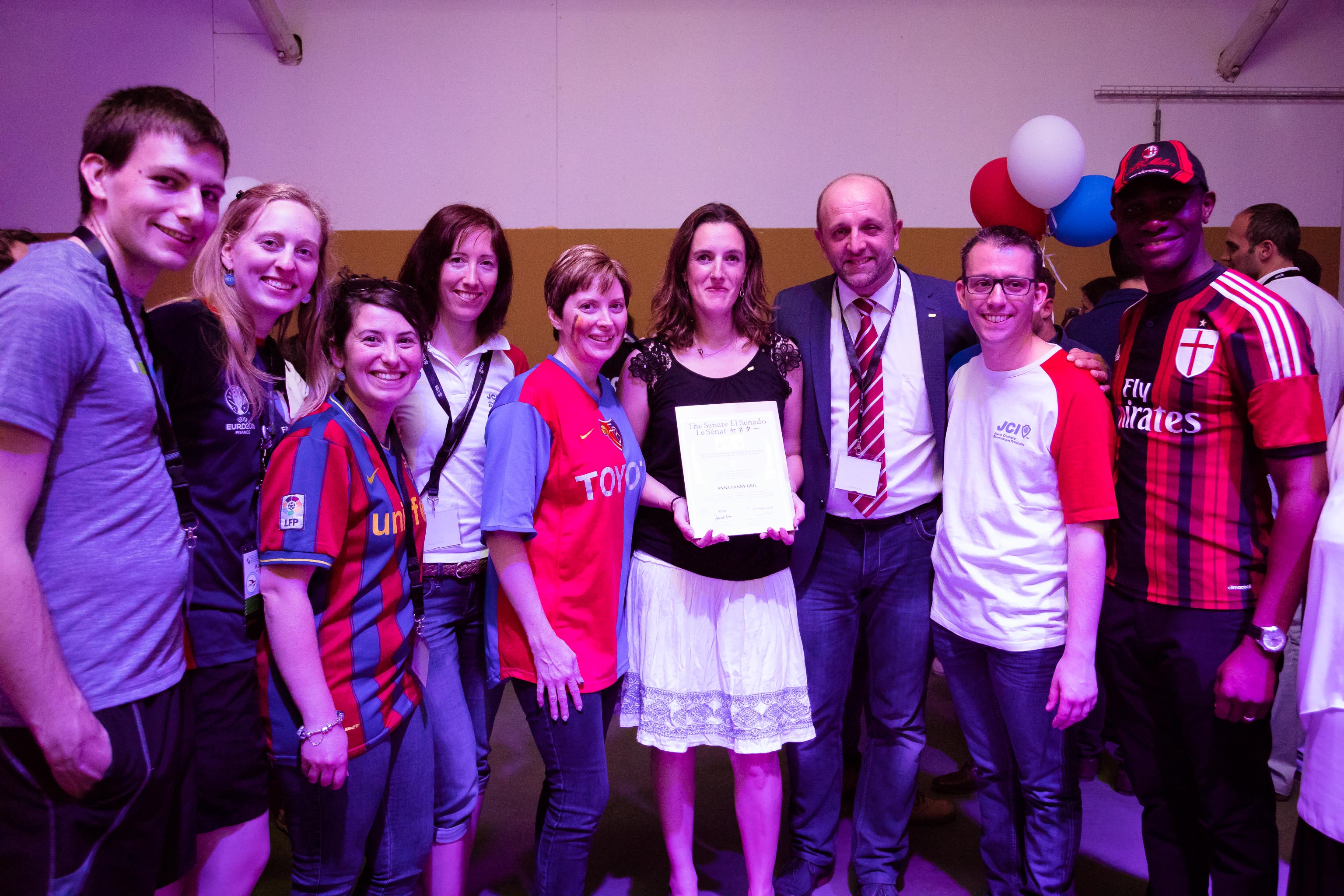 JCI EC2017 - Tri-national party & sénat Anna